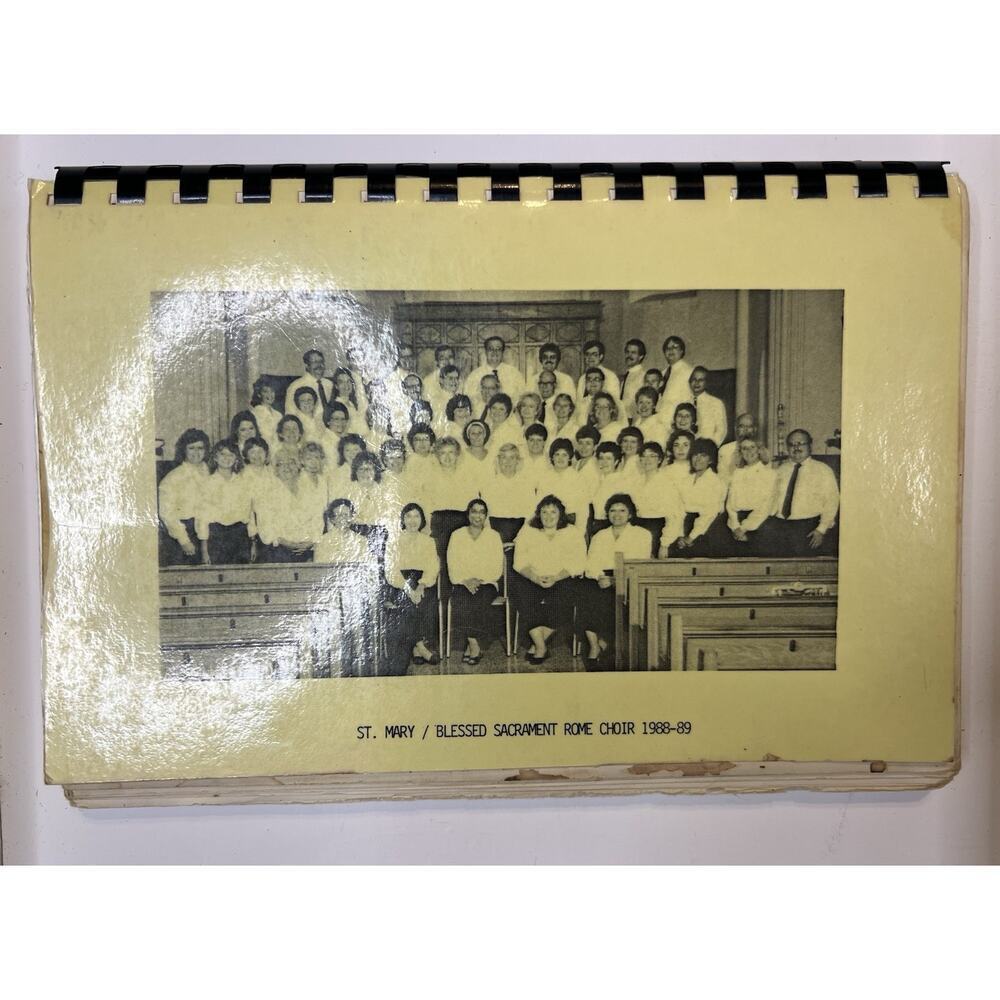 Vintage St. Mary’s Blessed Sacrament Cook Book – Choir Benefit 1988–89 - Picture 2 of 8